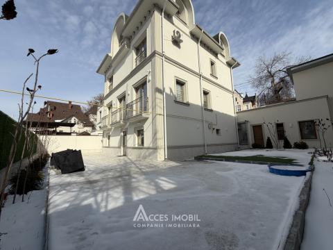 Chirie! Casă în 3 nivele! Centru, str. Anton Crihan, 300m2 + 6 ari. Reparație premium!: 30