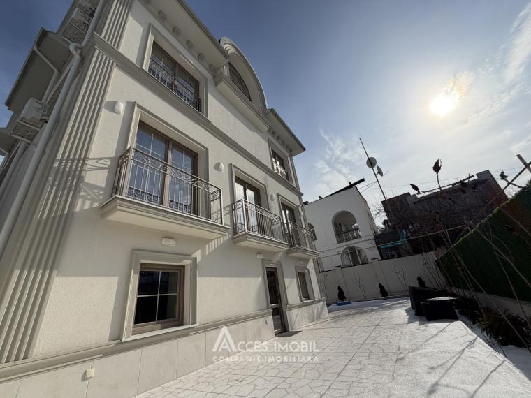 Chirie! Casă în 3 nivele! Centru, str. Anton Crihan, 300m2 + 6 ari. Reparație premium!: 31