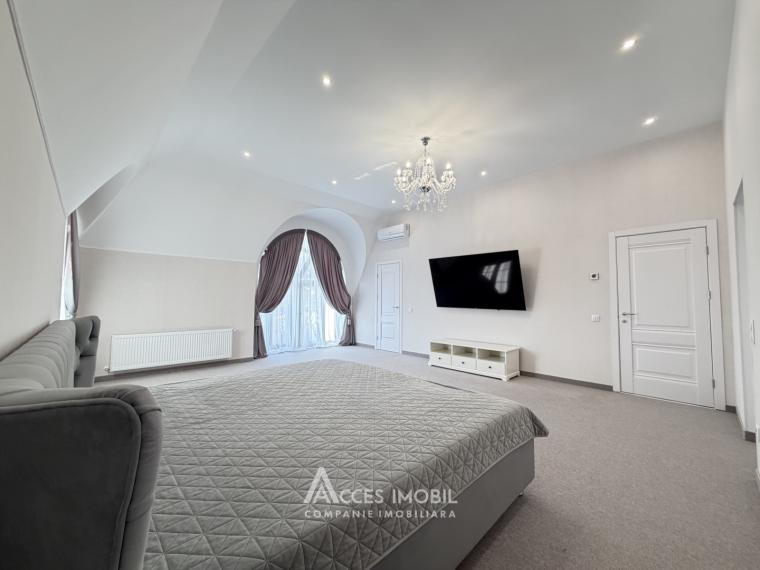 Chirie! Casă în 3 nivele! Centru, str. Anton Crihan, 300m2 + 6 ari. Reparație premium!: 6