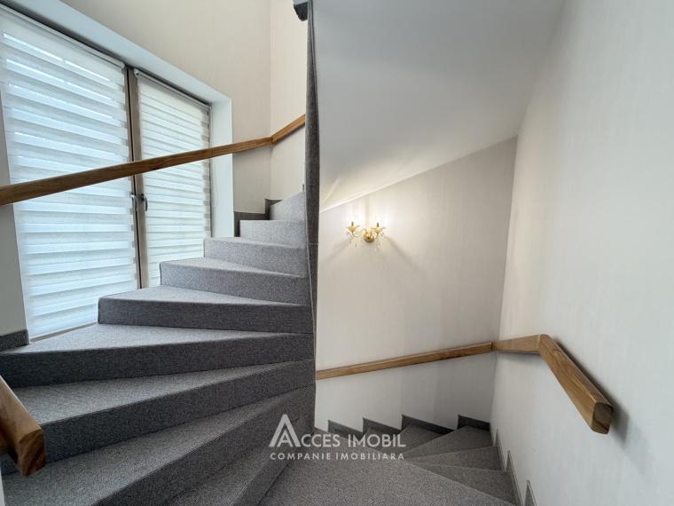 Chirie! Casă în 3 nivele! Centru, str. Anton Crihan, 300m2 + 6 ari. Reparație premium!: 19