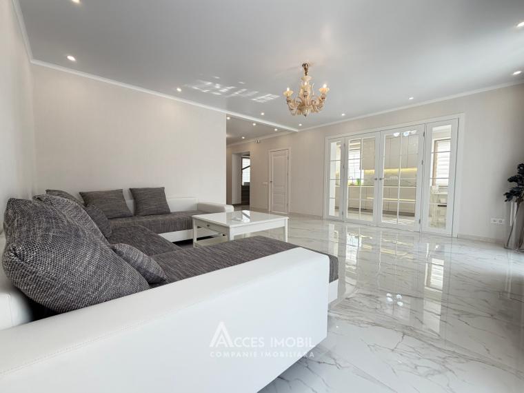 Chirie! Casă în 3 nivele! Centru, str. Anton Crihan, 300m2 + 6 ari. Reparație premium!: 3