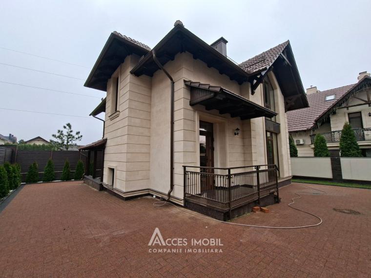 Chirie! Casă în 2 niveluri! Râșcani, str. Operațiunea Iași-Chișinău! 220m2 + 3 ari! Reparație premium!: 0