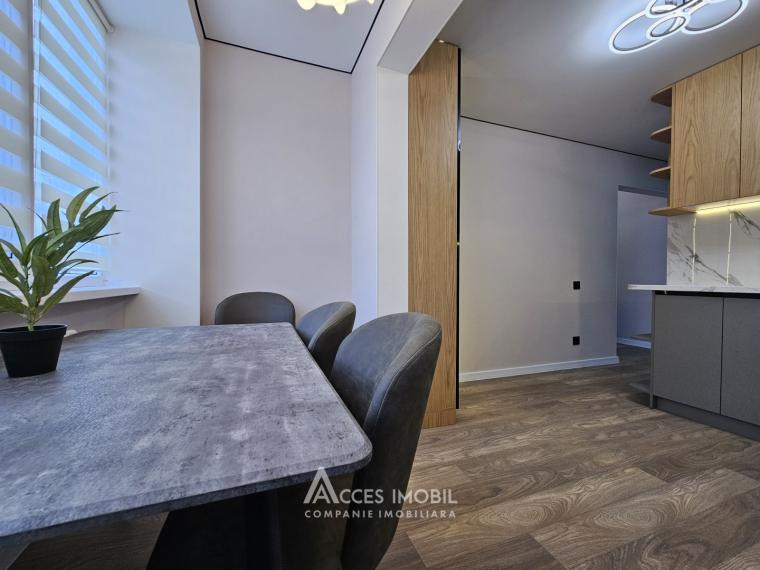 Botanica, Dacia avenue, 2 rooms + living! Euro repair! Middle position!: 8