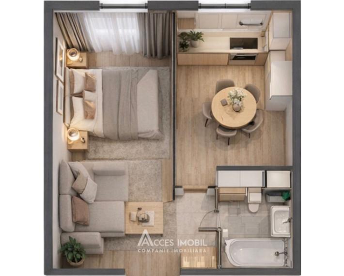 Lagmar! Posta Veche, Ceucari street, 1 rooms. White Version!: 4