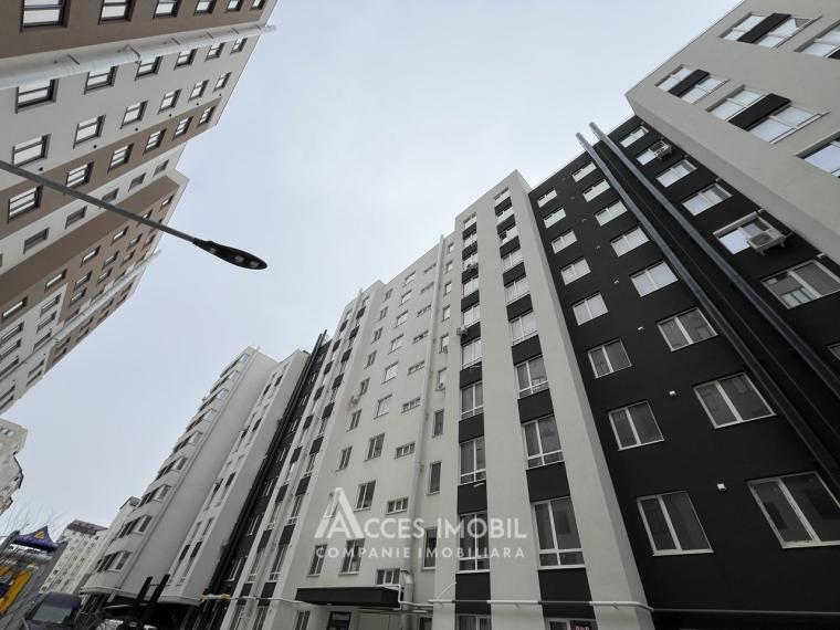 Chirie! Bloc nou! str. Cartușa, Durlești, 1 cameră + living. Euroreparație!: 6