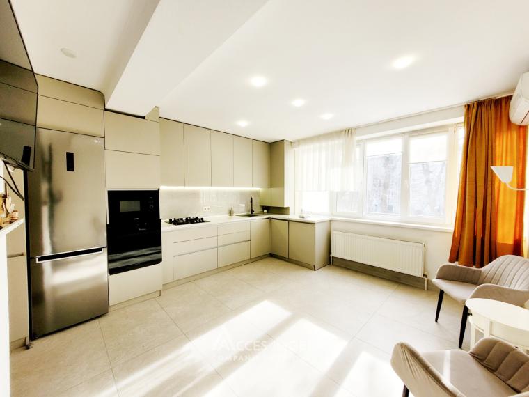 Botanica, str. Nikolai Zelinski, 3 camere + living! Euroreparație!: 8