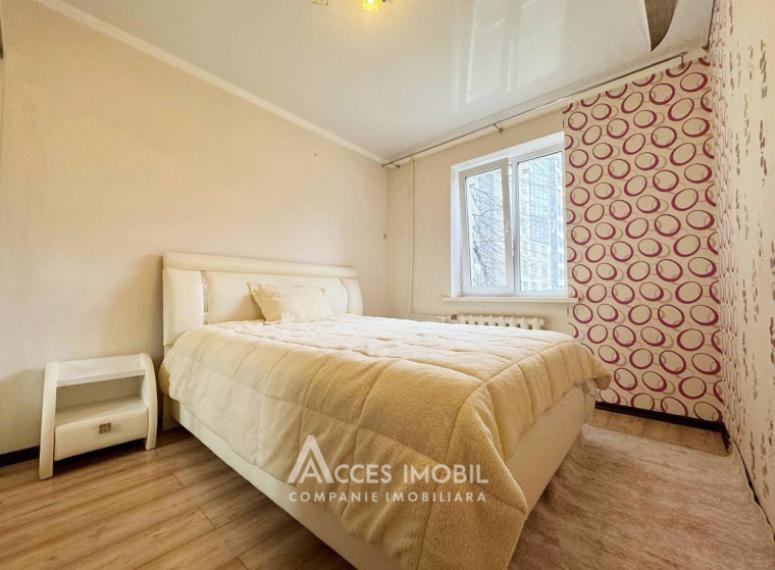 Ciocana, bd. Mircea Cel Bătrân, 2 camere. De mijloc!: 3