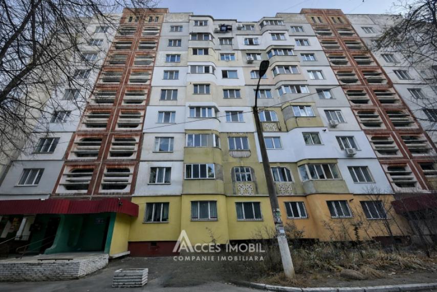 Ciocana, bd. Mircea Cel Bătrân, 2 camere. De mijloc!: 11