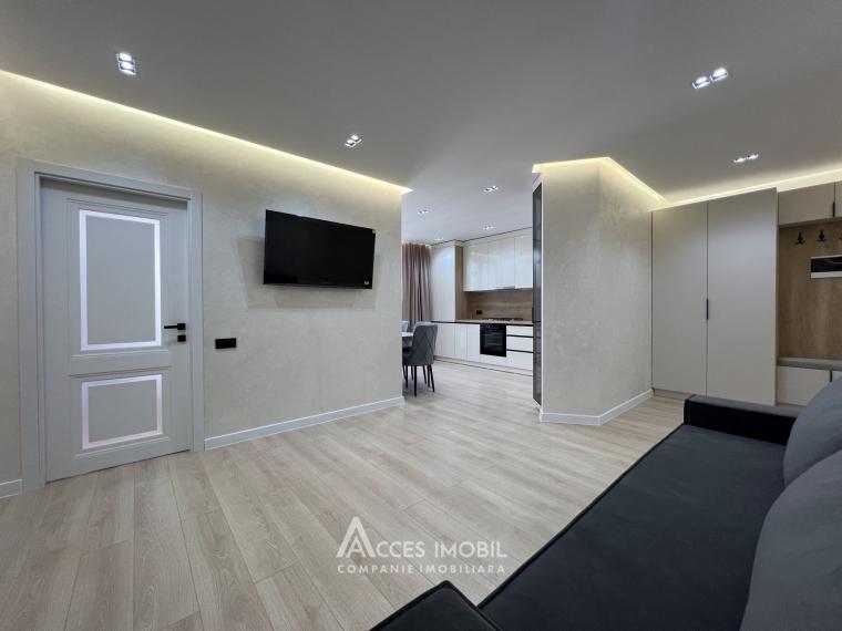 Chirie! Dumbrava, str. Durlești, 2 camere + living. Euroreparație!: 3