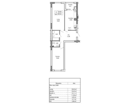 Bloc Nou! Ghidighici, str. Ștefan cel Mare, 2 camere, Varianta albă! Autonomă!: 10