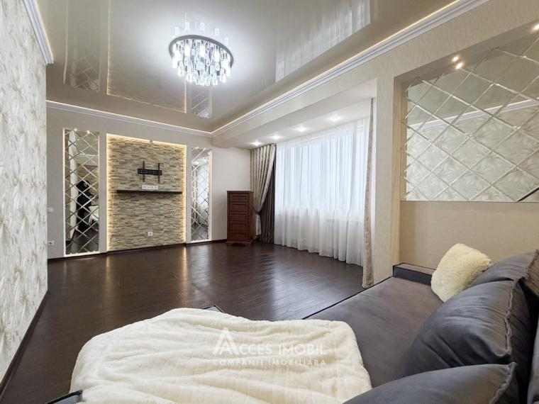 Chirie! Râșcani, str. Andrei Doga, 3 camere. Euroreparație! Autonomă!: 4