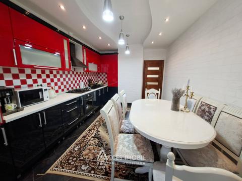 Bloc Nou! Botanica, str. Grenoble, 2 camere + living! Euroreparație!: 3