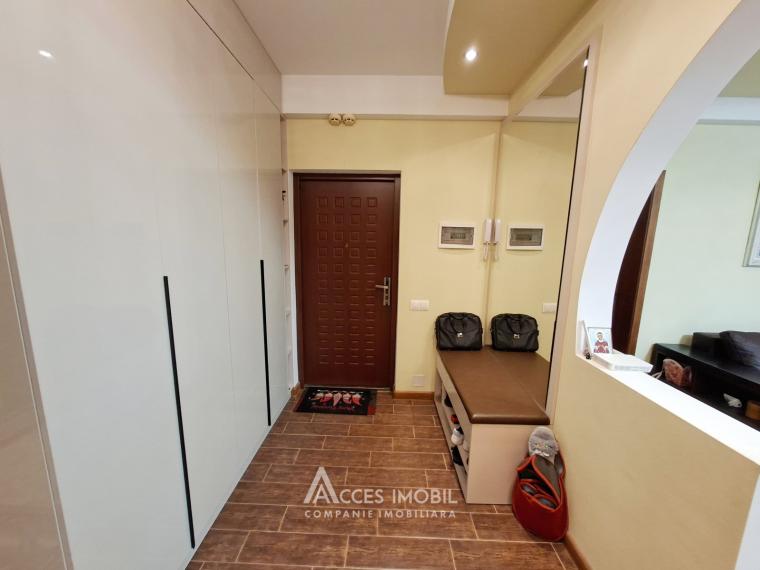 Bloc Nou! Botanica, str. Grenoble, 2 camere + living! Euroreparație!: 9