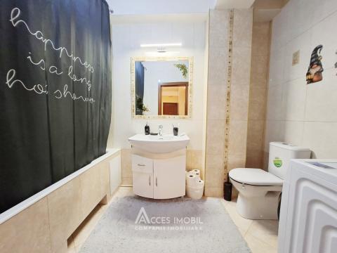 Bloc Nou! Botanica, str. Grenoble, 2 camere + living! Euroreparație!: 10