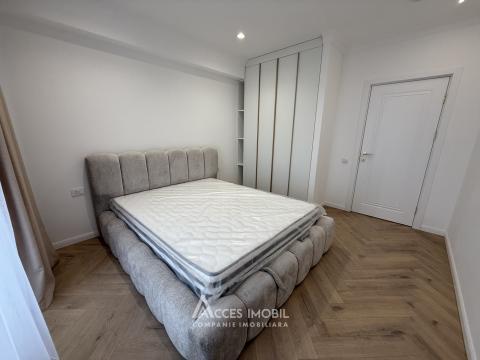 Estate Invest! Bloc nou! str. Ialoveni, Telecentru, 2 camere + living. Euroreparație!: 2