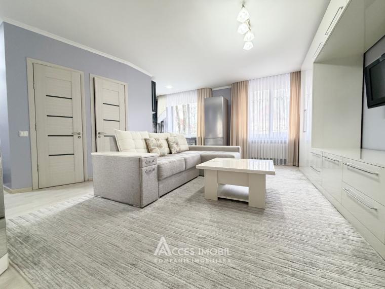 Chirie! Telecentru, șos. Hâncești, 1 cameră + living! Euroreparație!: 1