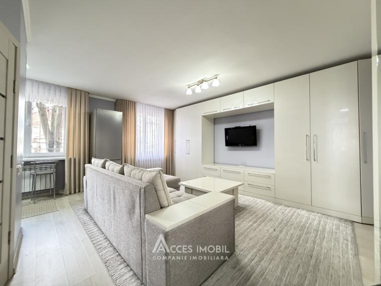 Chirie! Telecentru, șos. Hâncești, 1 cameră + living! Euroreparație!: 2