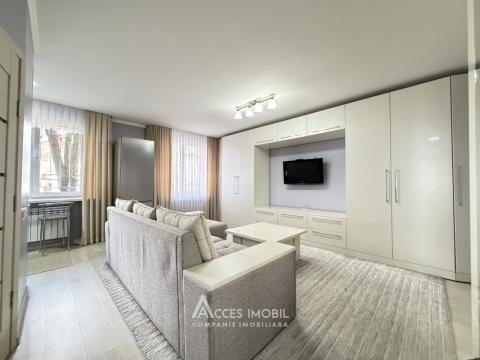 Chirie! Telecentru, șos. Hâncești, 1 cameră + living! Euroreparație!: 2