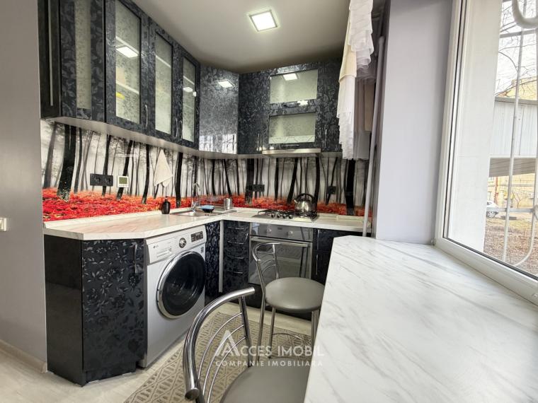 Chirie! Telecentru, șos. Hâncești, 1 cameră + living! Euroreparație!: 8