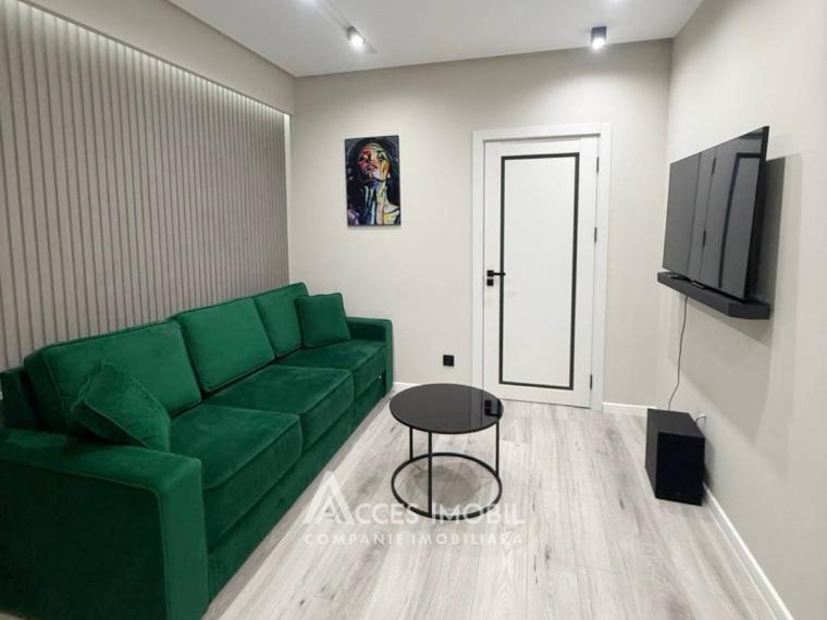 Chirie! Bloc Nou! str. Bogdan Voievod, Râșcani, 1 cameră + living. Euroreparație!: 3