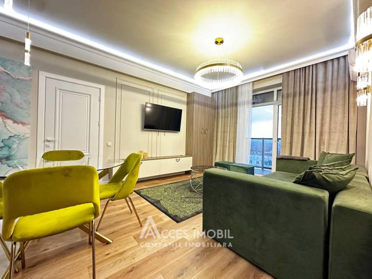 OASIS! Râșcani, str. Bogdan Voievod, 2 camere + living. Euroreparație!: 0