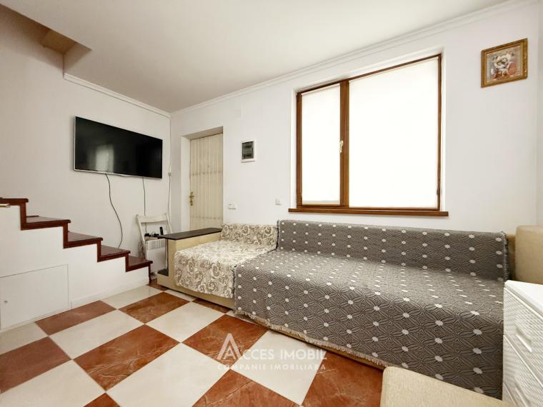 Casă în 2 niveluri! str. Cernăuți, Botanica, 75m2 + 2 ari! Euroreparație!: 3