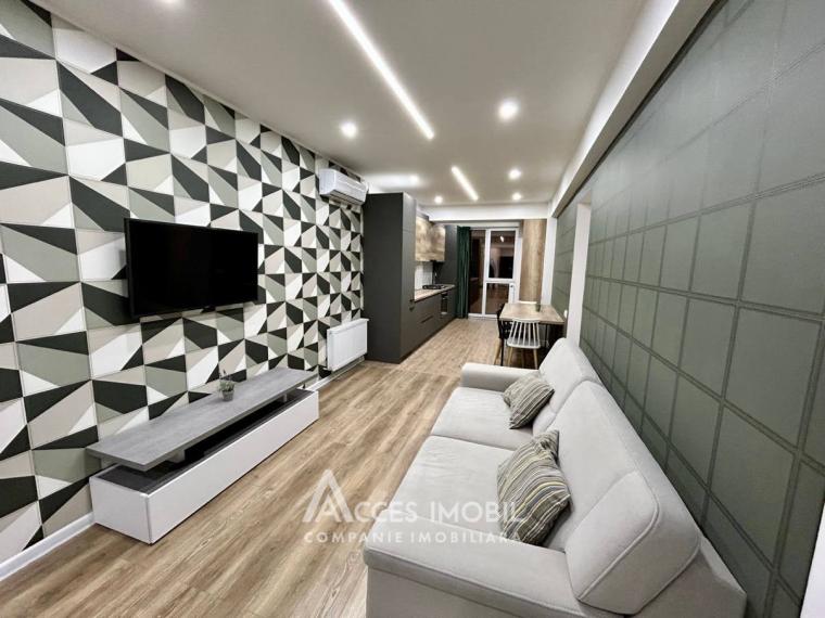 Chirie! Bloc Nou! str. B. P. Hașdeu, Centru, 1 cameră + living. Euroreparație!: 2