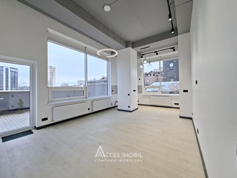 Bloc Nou! Botanica, str. Burebista, 1 cameră + living! Euroreparație!: 1