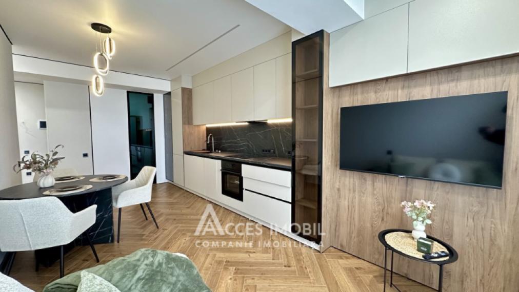 Estate Invest! Bloc Nou! Durlești, str. Ialoveni, 1 cameră + living. Euroreparație!: 1