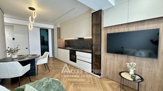 Estate Invest! Bloc Nou! Durlești, str. Ialoveni, 1 cameră + living. Euroreparație!: 1