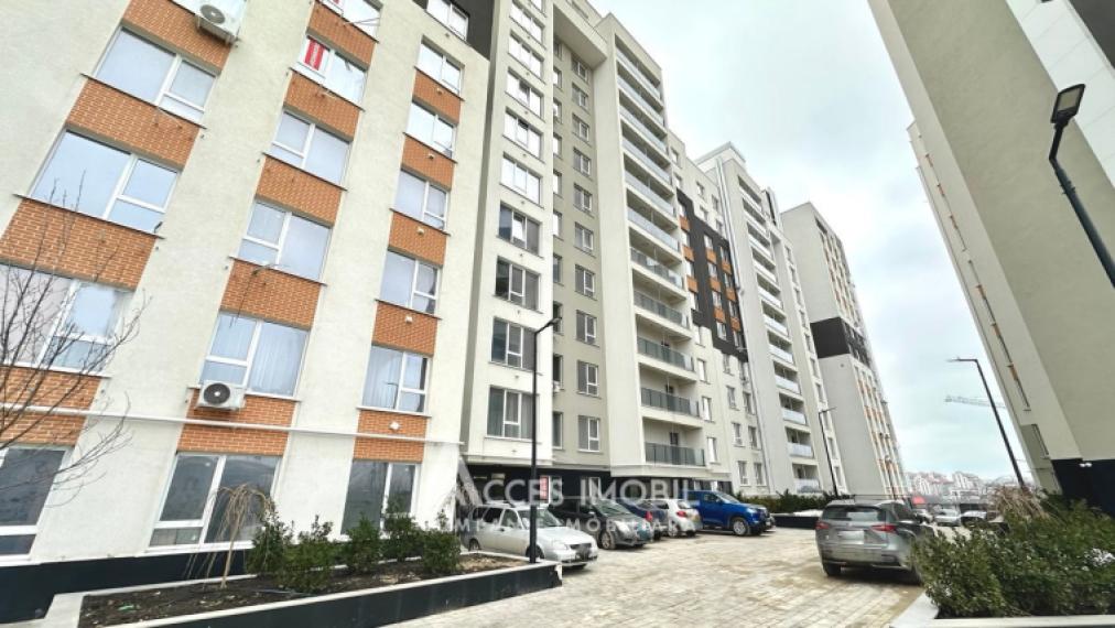 Estate Invest! Bloc Nou! Durlești, str. Ialoveni, 1 cameră + living. Euroreparație!: 9