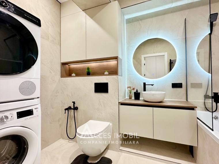 Estate Invest! Bloc Nou! Durlești, str. Ialoveni, 1 cameră + living. Euroreparație!: 7