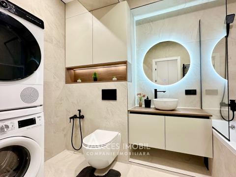 Estate Invest! Bloc Nou! Durlești, str. Ialoveni, 1 cameră + living. Euroreparație!: 7