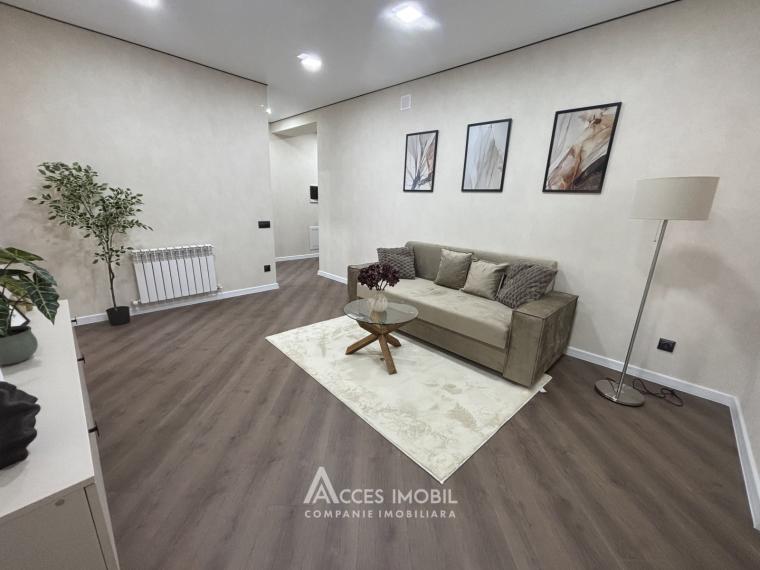 Bloc nou! Durlești, str. Tudor Vladimirescu, 2 camere + living. Euroreparație!: 2