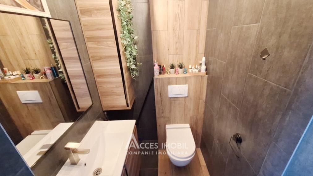 Poliprim-Grup! Botanica, șos. Muncești, 2 camere + living. Euroreparație!: 10