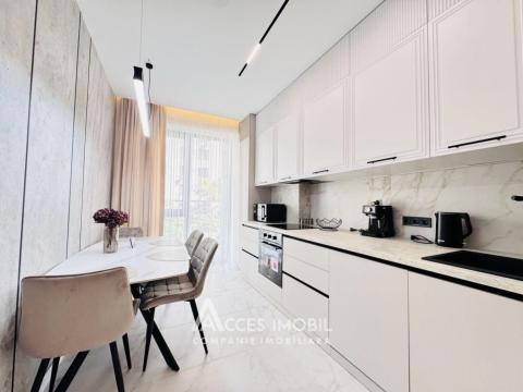 Chirie! Bloc Nou! Centru, bd. Ștefan cel Mare, 2 camere. Reparație premium!: 2