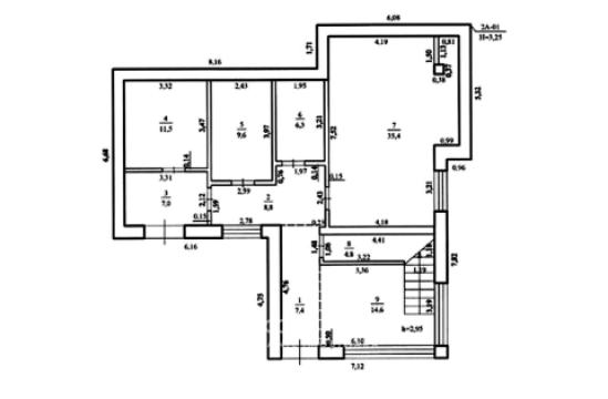 Casă în 2 niveluri! Bubuieci, str. Fierarilor, 260m2 + 6 ari. Variantă albă!: 12