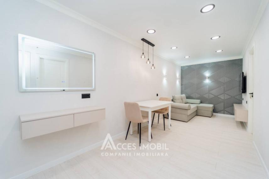 Râșcani, str. Andrei Saharov, 2 camere + living. Euroreparație!: 2