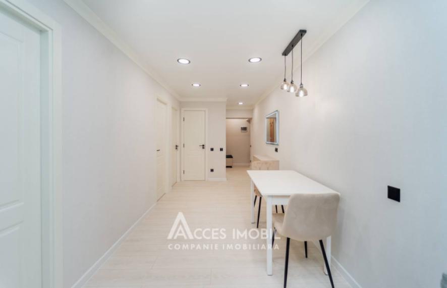 Râșcani, str. Andrei Saharov, 2 camere + living. Euroreparație!: 3