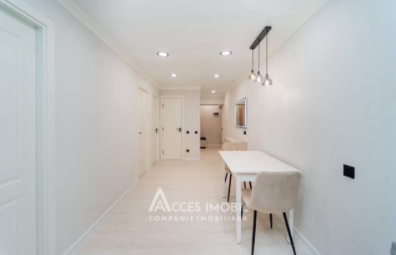 Râșcani, str. Andrei Saharov, 2 camere + living. Euroreparație!: 3