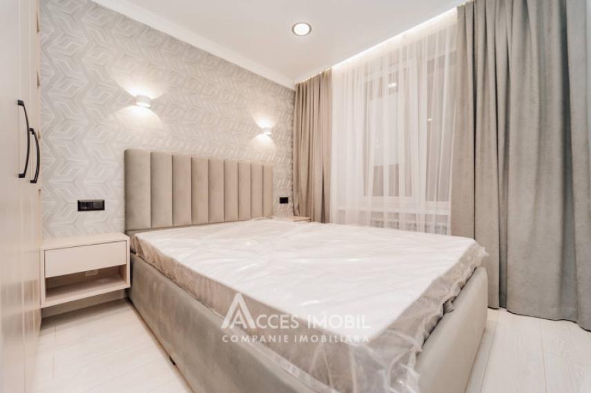 Râșcani, str. Andrei Saharov, 2 camere + living. Euroreparație!: 8