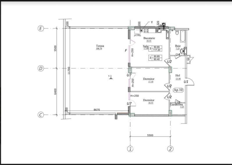 Inamstro! Centru, str. Constantin Stere, 1 cameră+ living. Variantă Albă!: 14