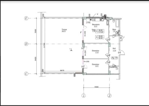 Inamstro! Centru, str. Constantin Stere, 1 cameră+ living. Variantă Albă!: 14