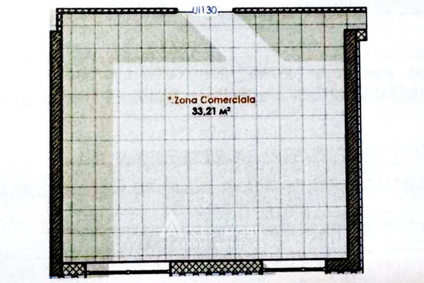 Коммерческое помещения 33м2, Рышкановка, ул. Каля Мошилор! Белый вариант!: 4