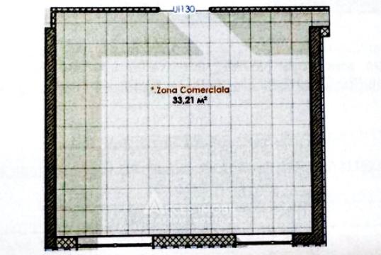 Коммерческое помещения 33м2, Рышкановка, ул. Каля Мошилор! Белый вариант!: 4
