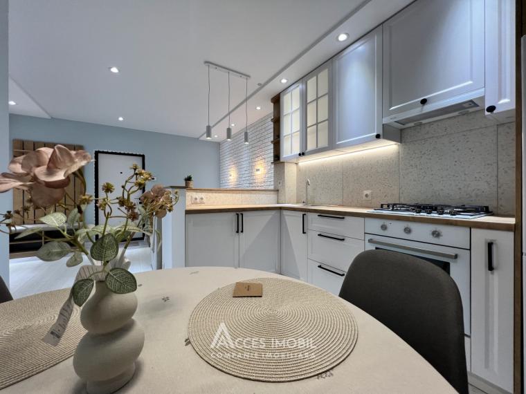 Новострой! Дурлешты, ул. Регина Елизавета, 1 комната + гостиная. Евроремонт!: 4