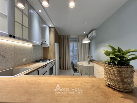 Новострой! Дурлешты, ул. Регина Елизавета, 1 комната + гостиная. Евроремонт!: 6