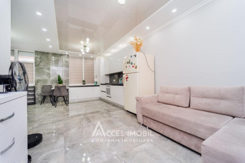 Bloc Nou! Durlești, str. Tudor Vladimirescu, 3 camere + living. Euroreparație!: 1