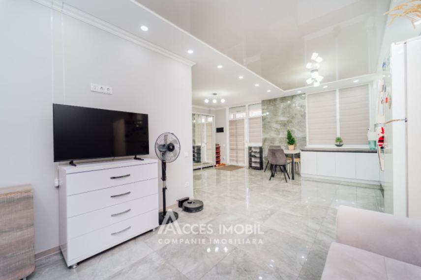 Bloc Nou! Durlești, str. Tudor Vladimirescu, 3 camere + living. Euroreparație!: 4