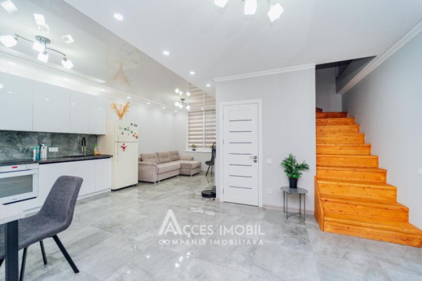 Bloc Nou! Durlești, str. Tudor Vladimirescu, 3 camere + living. Euroreparație!: 6